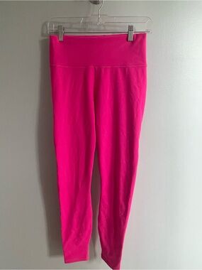 Fabletics High-Waisted Neon Pink Leggings